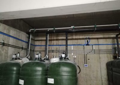 Depósito doble pared para aceite lubricante