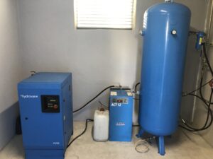 Sala de compresores aire comprimido