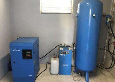 Sala de compresores aire comprimido